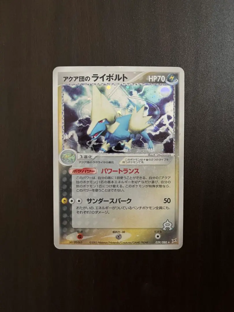 2025年最新】アクア団のライボルトの人気アイテム - メルカリ