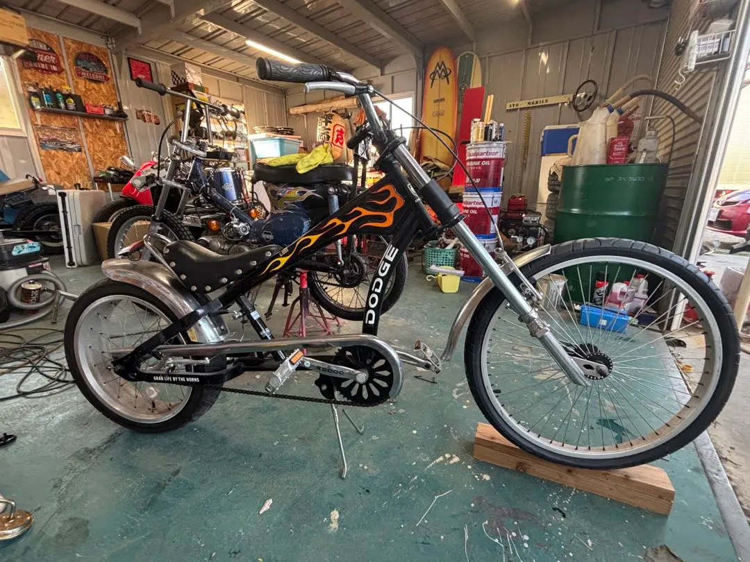 ダッジ自転車　ハーレー風 ダッジ自転車ハーレー風