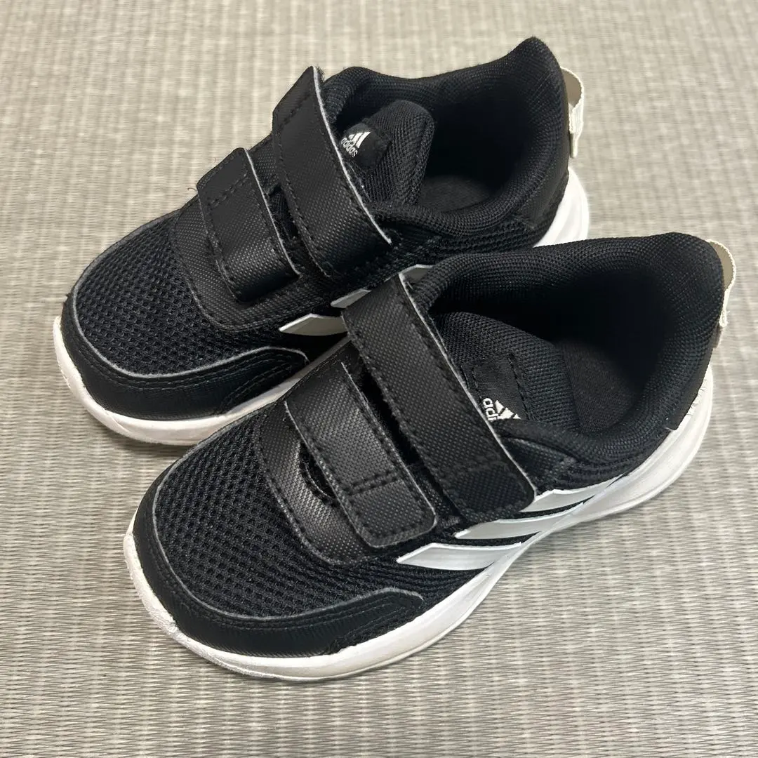 Thumbnail of Adidas black velcro sneakers, 14cm