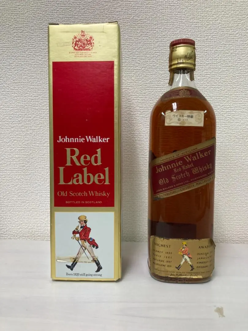 089 古酒　ジョニ赤　スコッチ　特級　キングサイズ　未開封　1136ｍｌ fit=scale-down,w=1200
