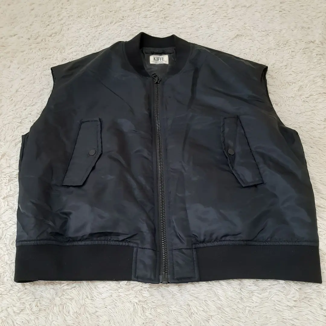 Thumbnail of Excellent Condition KIFFE MA-1 Vest Black