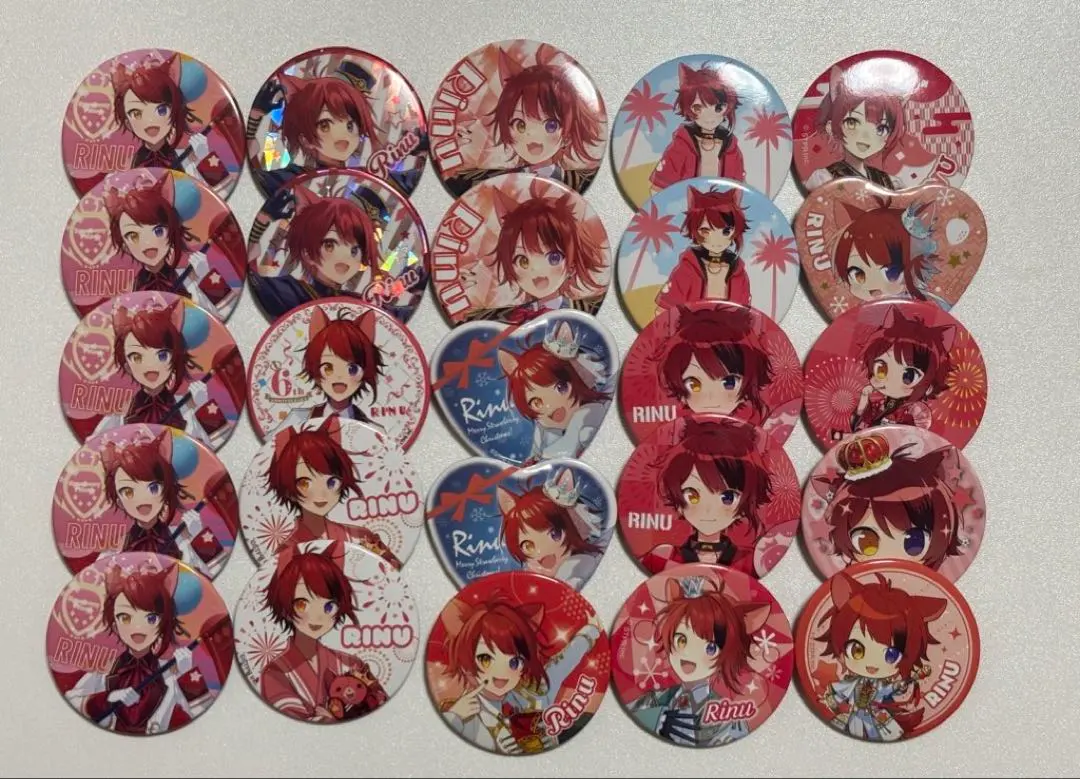 Thumbnail of Riinu-kun Can Badge Set (Bulk Sale)