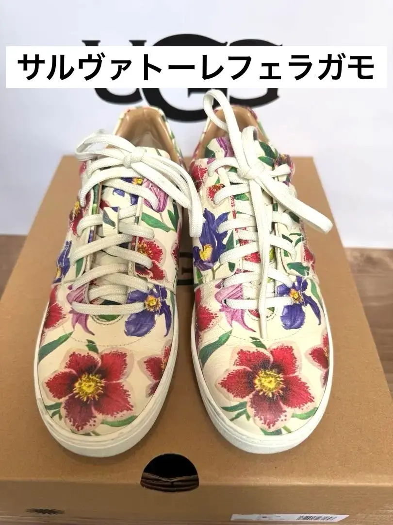 Thumbnail of Weekend Sale! Salvatore Ferragamo ♡ Flower Print ♡ Sneakers ♡ 22.5