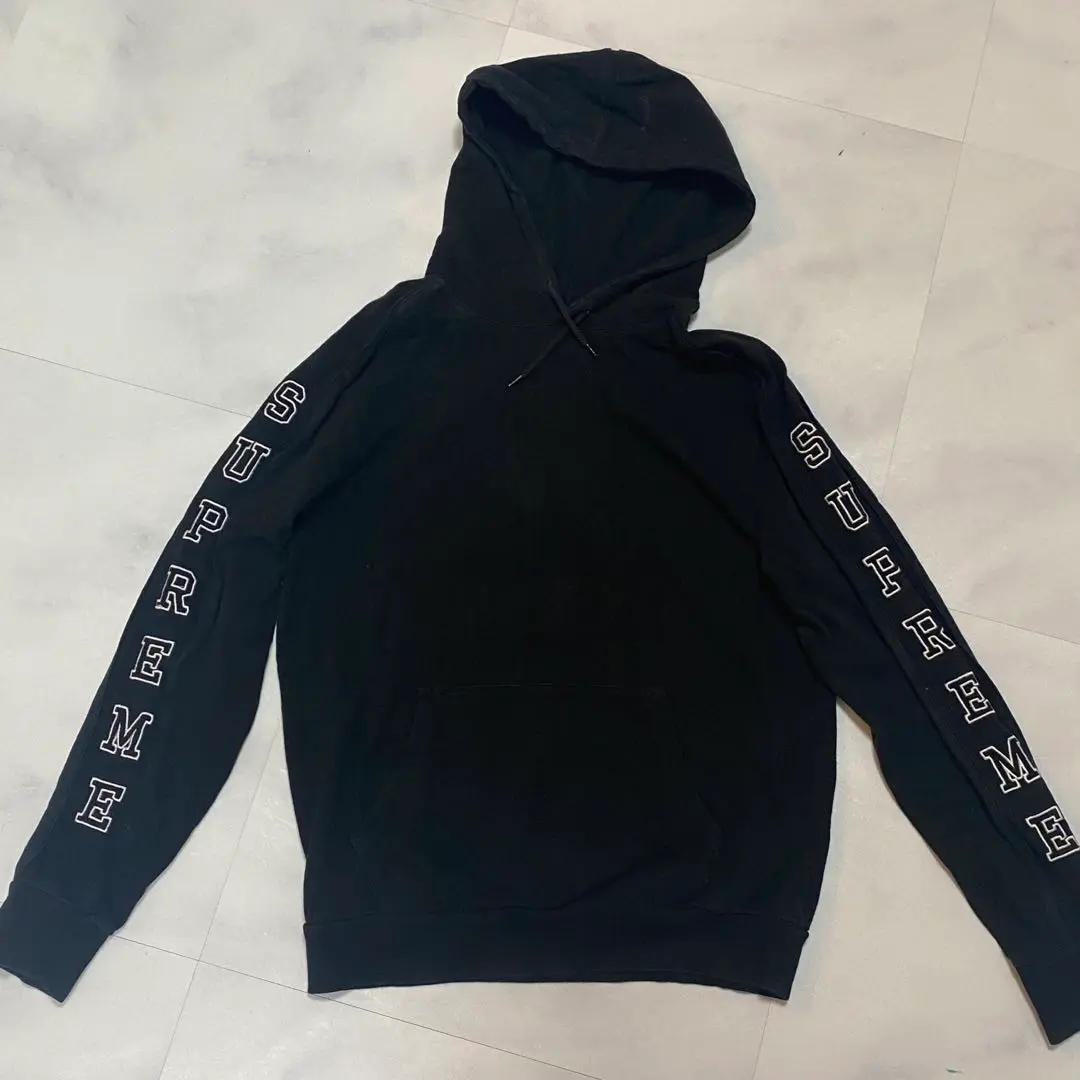 【値下げ】Supreme Hooded Sleeve Stripe 16AW Supreme - Supreme 16aw Hooded Sleeve Stripe Top の通販 by