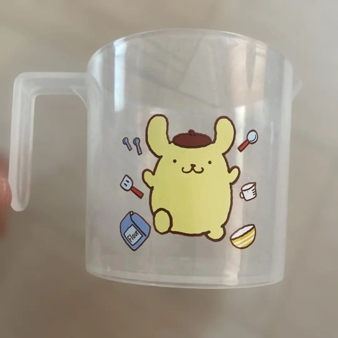 Thumbnail of Pom Pom Purin Clear Plastic Measuring Cup