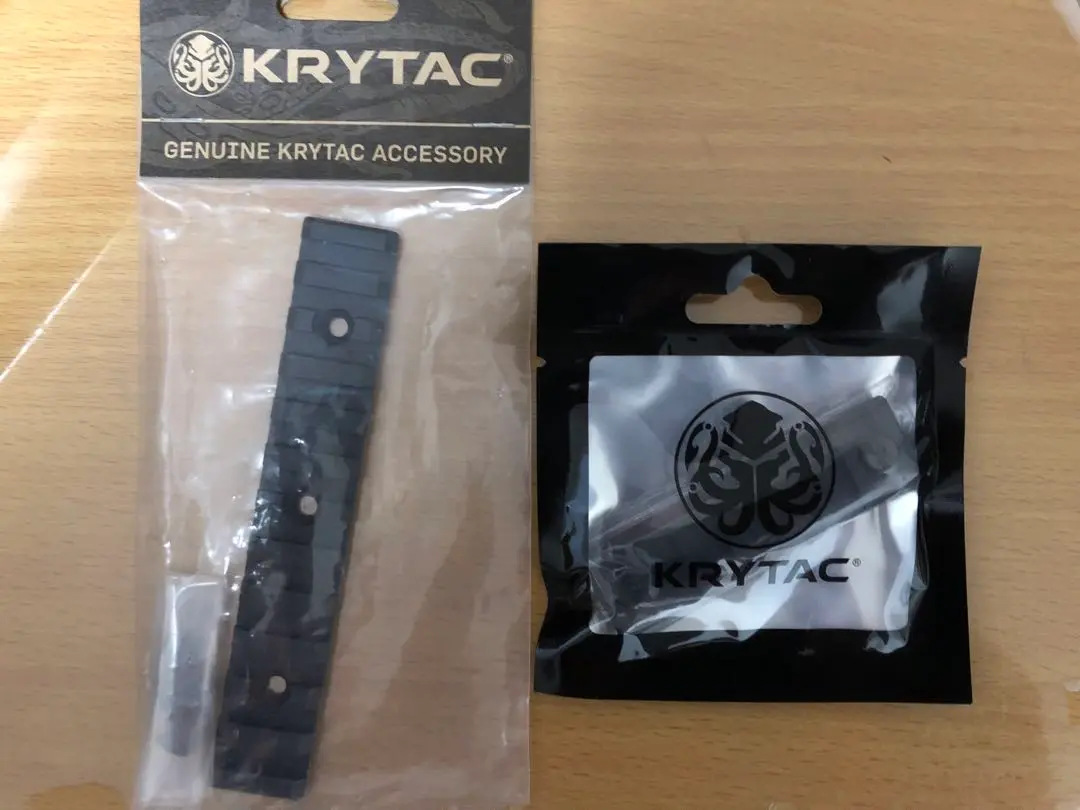 KRYTAC LVOA用 マウントレール 2組(LongとShort)