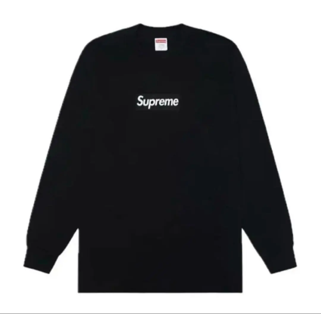 Thumbnail of 20AW Supreme Box Logo L/S Tee, Black, Size S