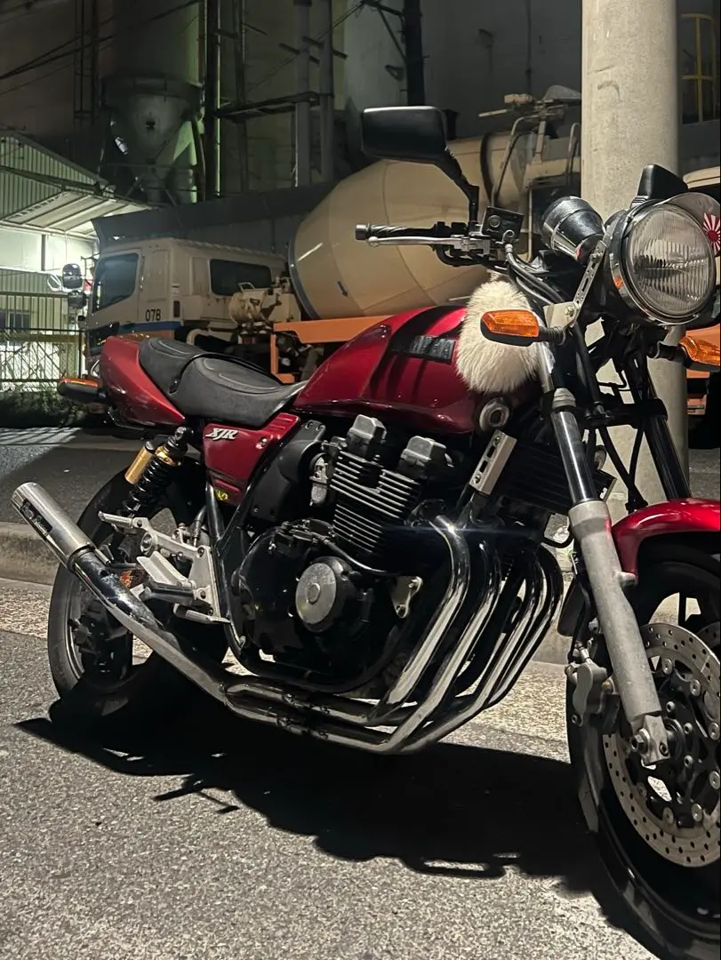 プリティーレーシング ガニマタブレッド ガニブレ XJR用エキパイ プリティー製 XJR400 ガニマタ ブレット管 ブラック 4HM