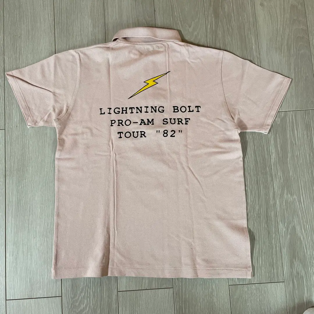 【未使用品】PGC × Lightning Bolt ポロ（ブラック） LIGHTNING BOLT×PGC KNIT POLO – Pacific GOLF CLUB