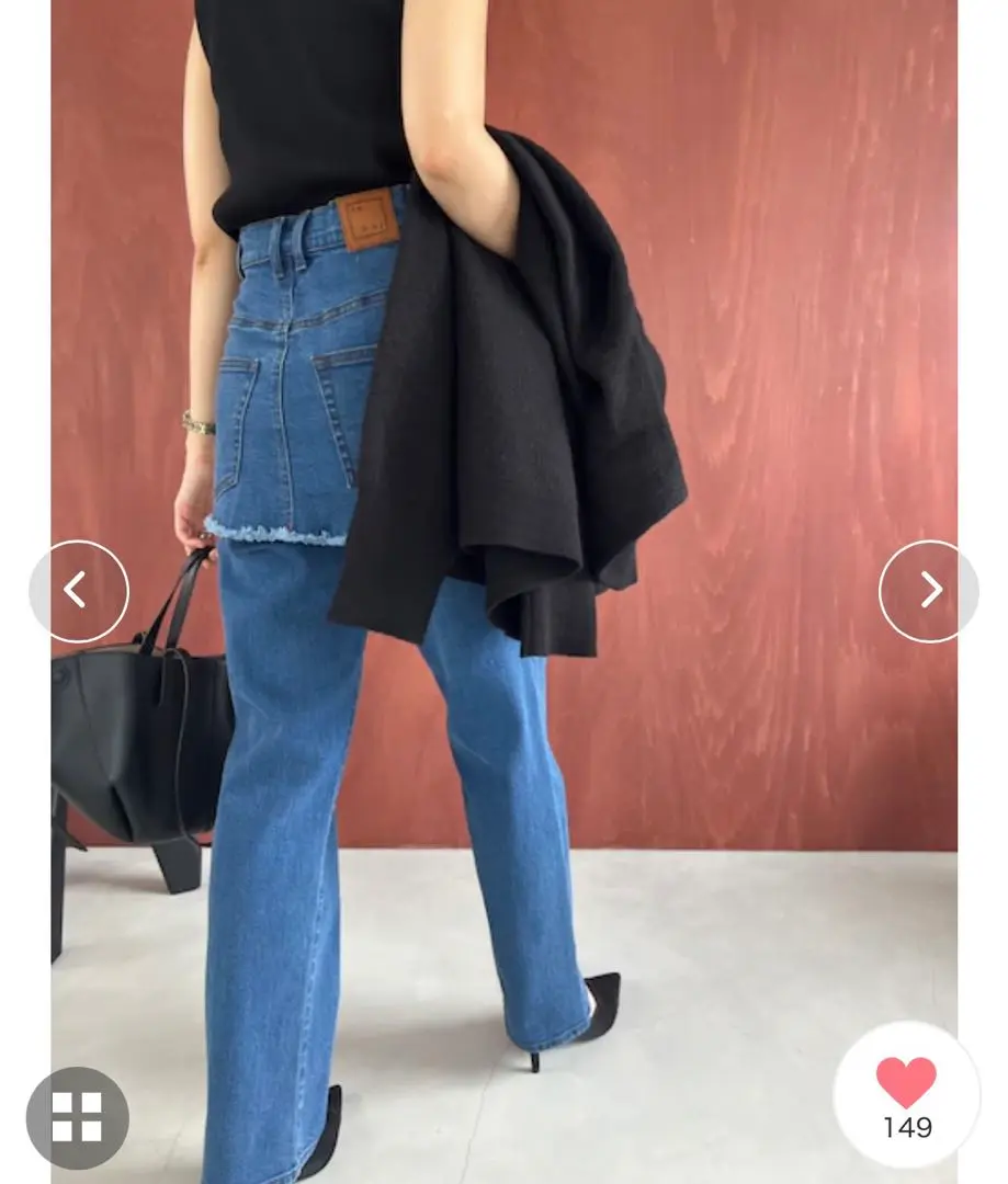 2024SSRIM.ARK Cut off wide denim 定価18. Cut off wide denim（デニムパンツ）｜RIM.ARK（リムアーク）の