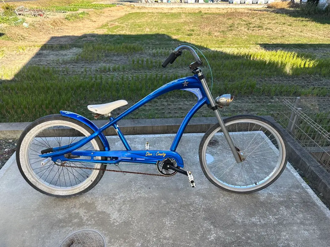 【引き取り限定】ビーチクルーザー 24インチ 自転車 KB 24