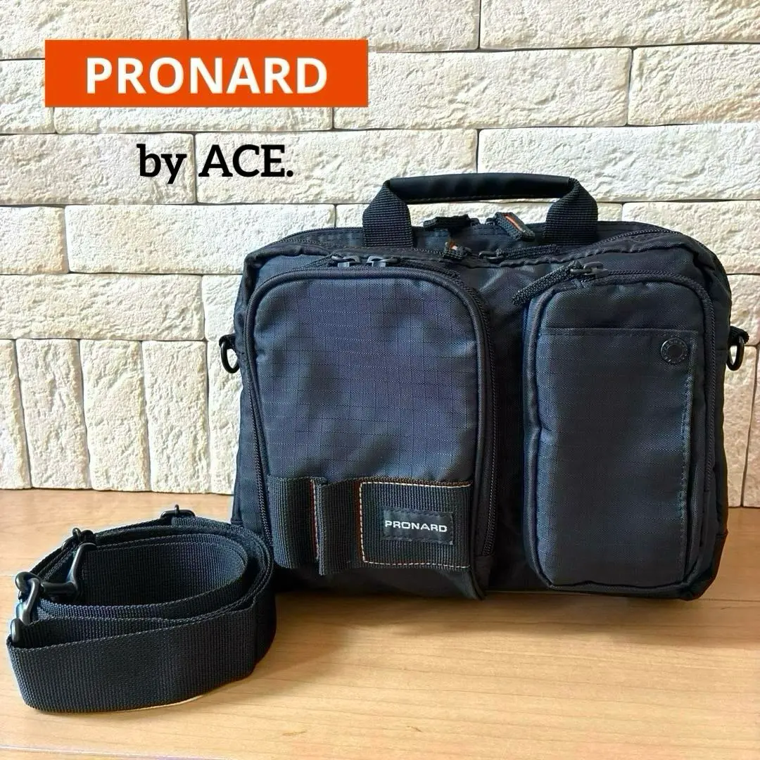 未使用 エース プロナード ビジネスバッグ 大容量 ブラック　PRONARD Yahoo!オークション -「ace プロナード」の落札相場・落札価格