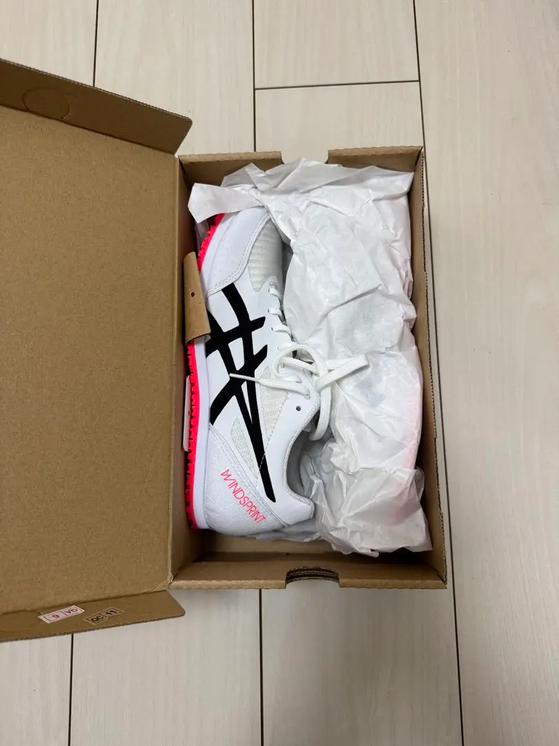 asics アシックス ウインドスプリント2 新品未使用 23.5 ASICS 陸上トレーニングシューズ アシックス ウインドスプリント