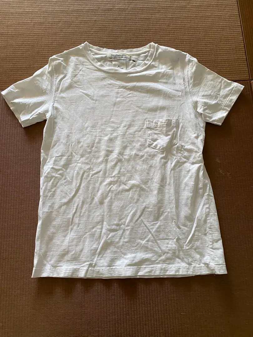 Remi Relief 附口袋 破損T恤 白色 的縮圖