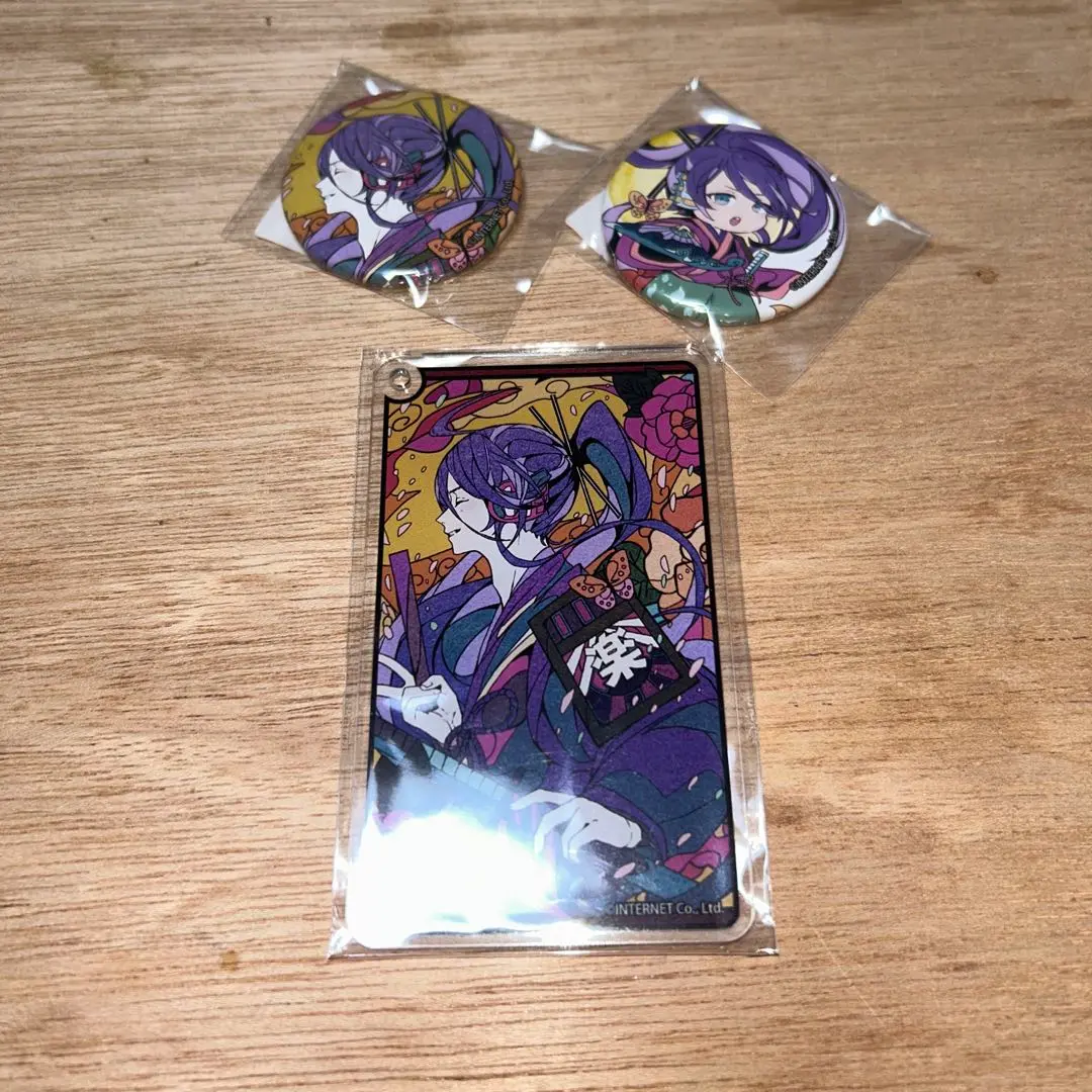 神威がくぽ Vocalocreation 特典 缶バッジ キーホルダー Vocalocreation 神威がくぽ ボーカロイド 缶バッジ アクキー 2D