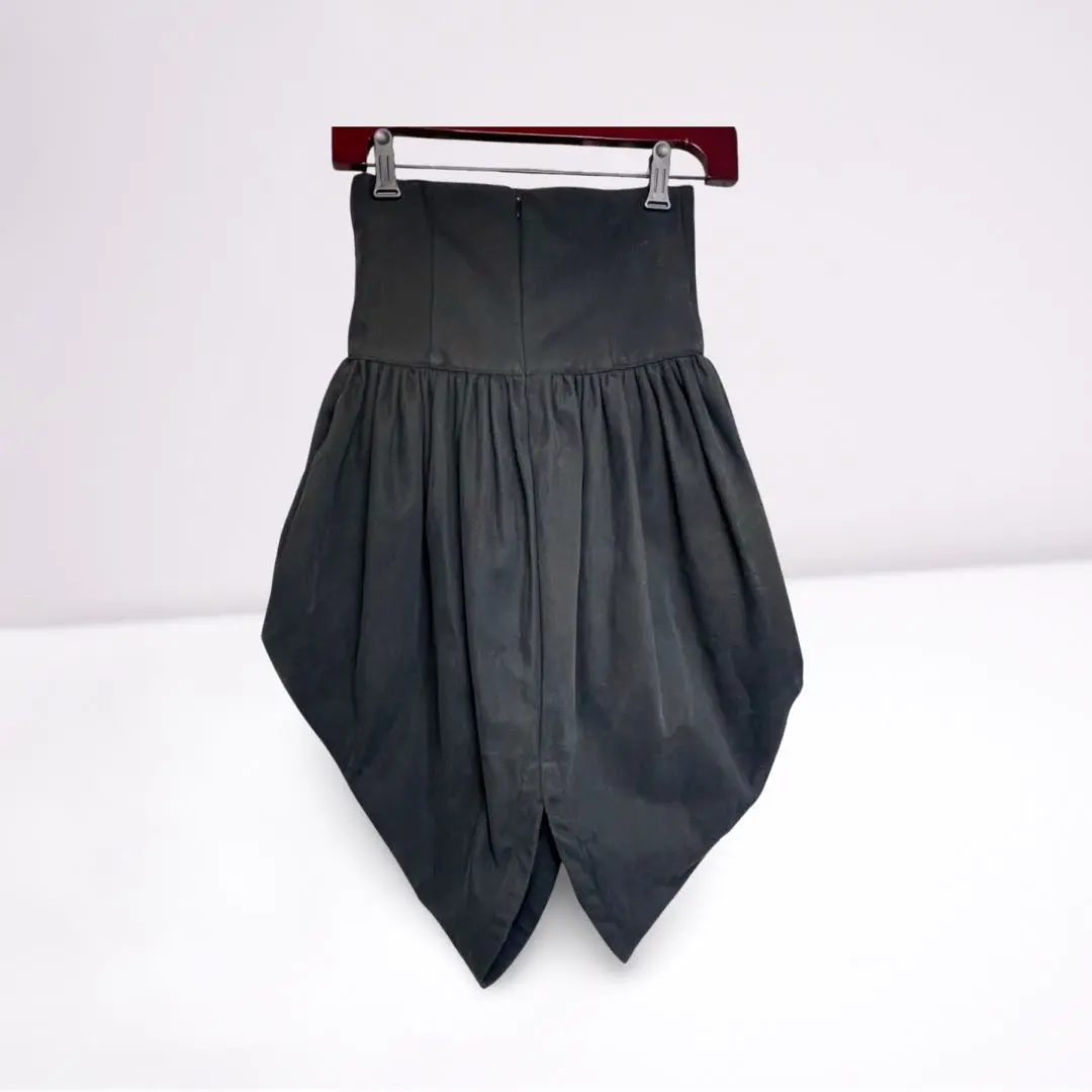 スカート hussein chalayan Hussein Chalayan blue circular cutout skirt — spring 2003