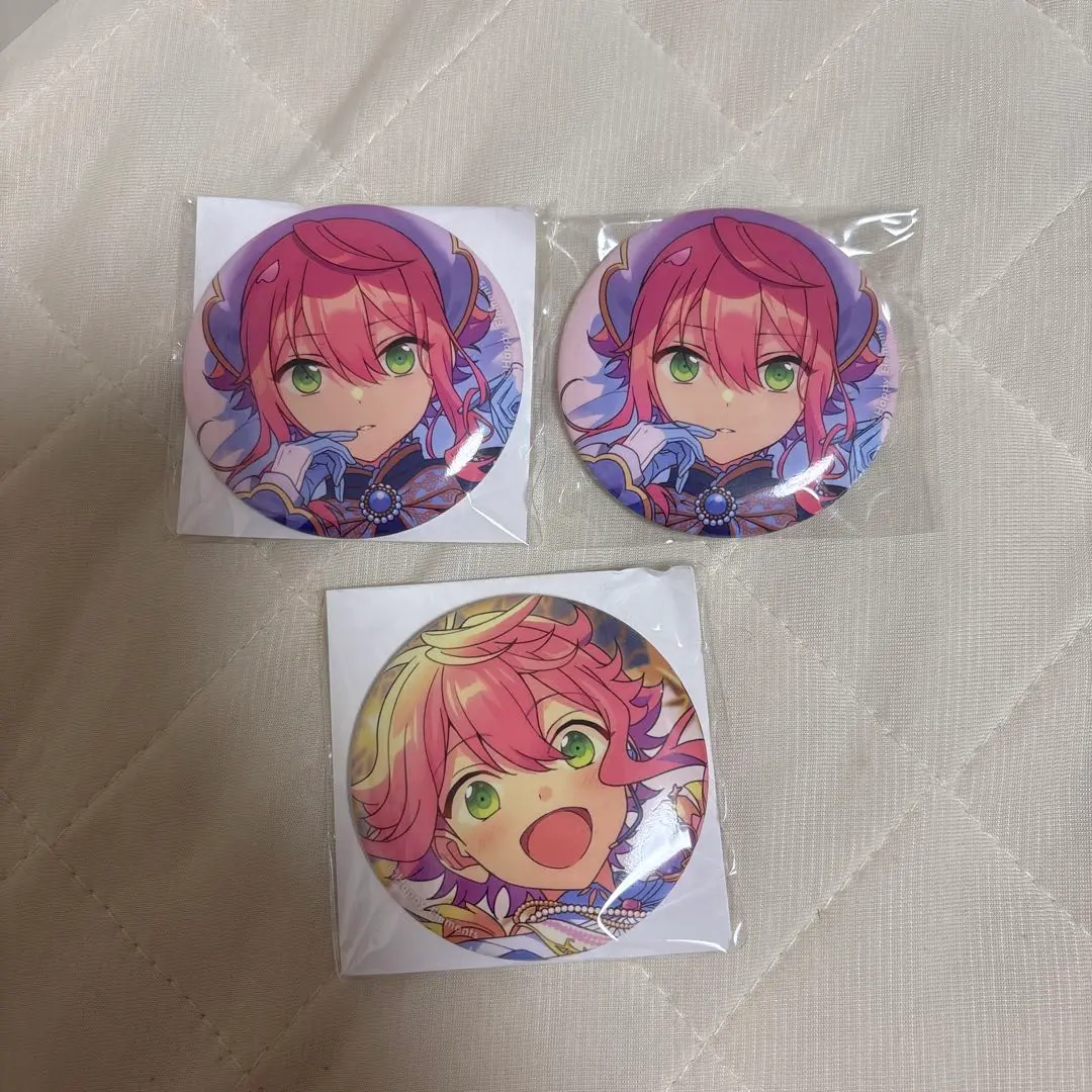 桃李　缶バッジ　ホワイトブリム　あんスタ あんスタ 姫宮桃李 缶バッジ まとめ売り ホワイトブリム F2
