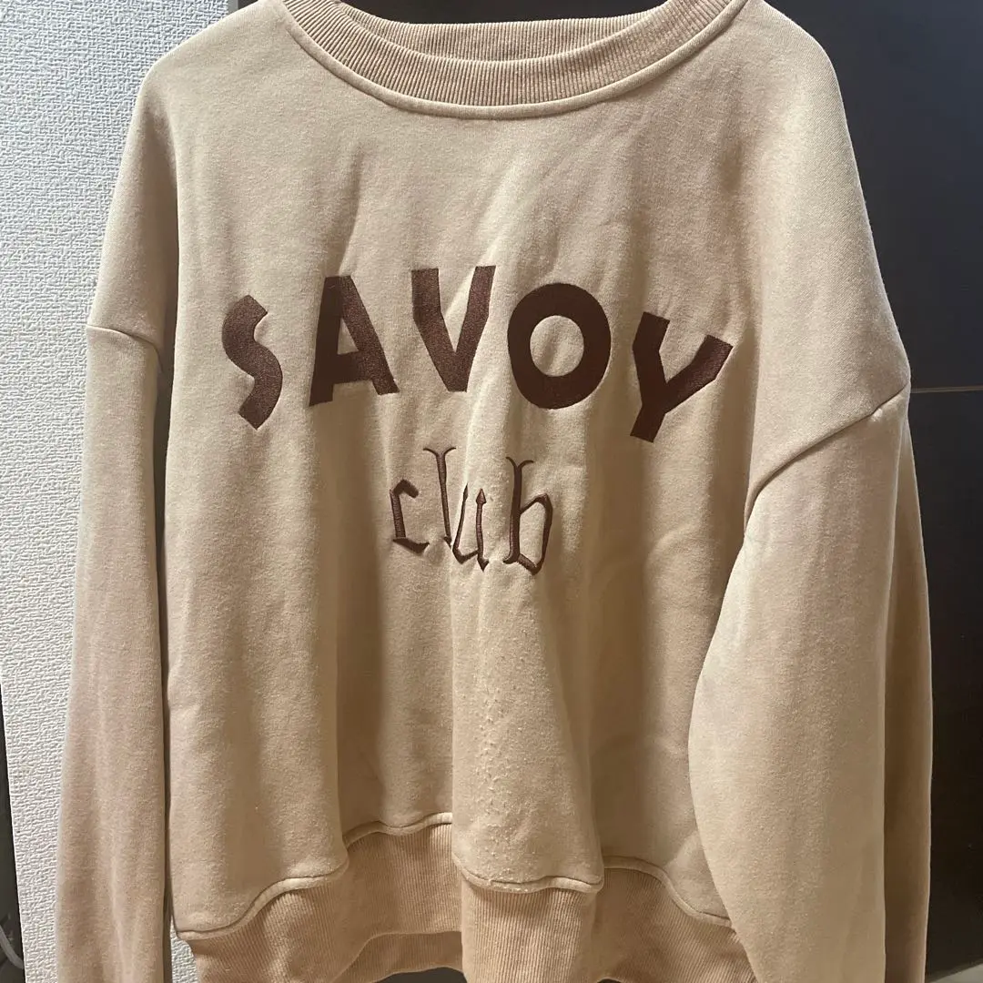 新品未使用 SAVOY CLOTHINGジップアップスウェットM定価¥13530 新品未使用 SAVOY CLOTHINGジップアップスウェットM定価¥13530