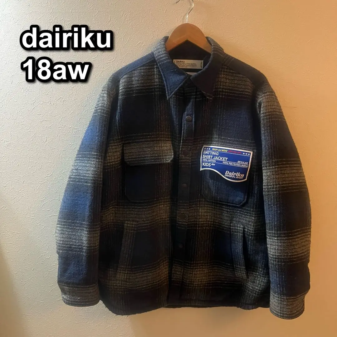 DAIRIKU Non-Washed デニム カバーオール 40%OFF】DAIRIKU/