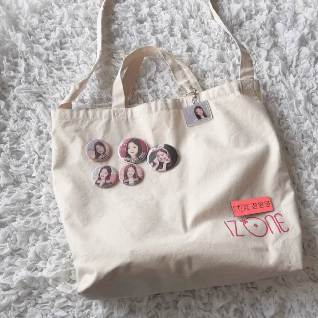 IZ *ONE サイン入り トートバッグ IZ*ONE チェヨン デザイン トートバッグ バック