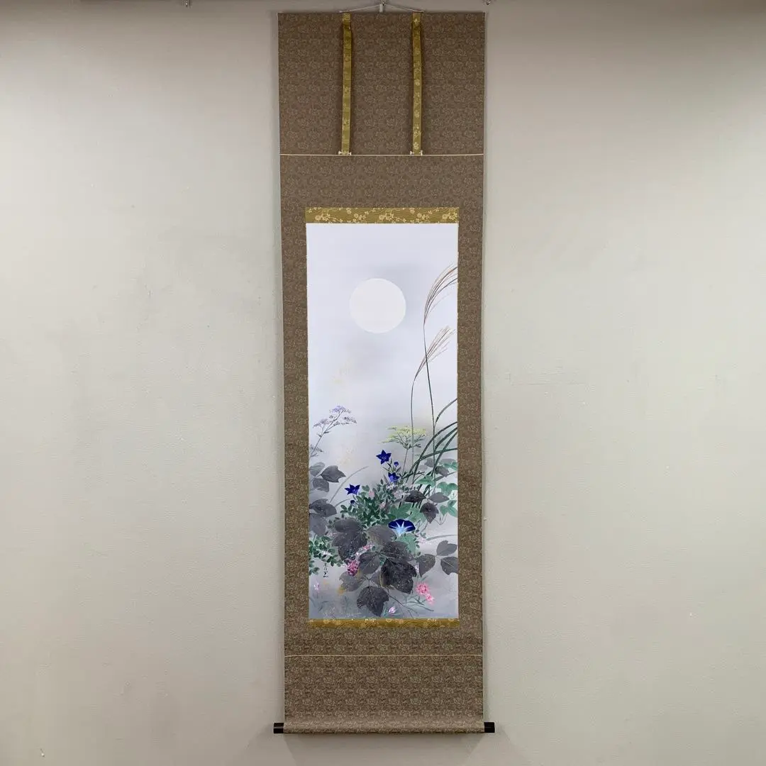 掛け軸 鈴木秀光 『 藤 』 紙本 希少 軸装 茶道具 掛軸 美品 です。 鈴木秀光 赤富士 | 掛軸(掛け軸)販売／表装ご依頼は掛軸いっぷく