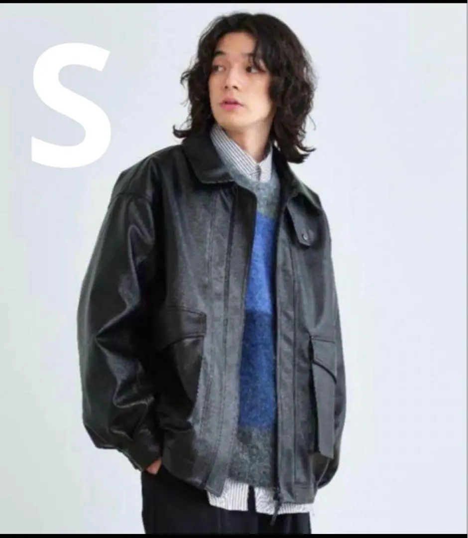 （定価16500円）SINSS ルーズシンセンティックレザーブルゾン 2025年最新】SINS レザーブルゾンの人気アイテム - メルカリ