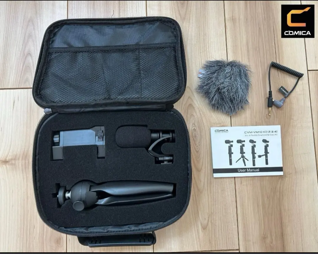 【近乎全新】Comica_CVM-VM10II_智能手機麥克風 槍型麥克風 的縮圖