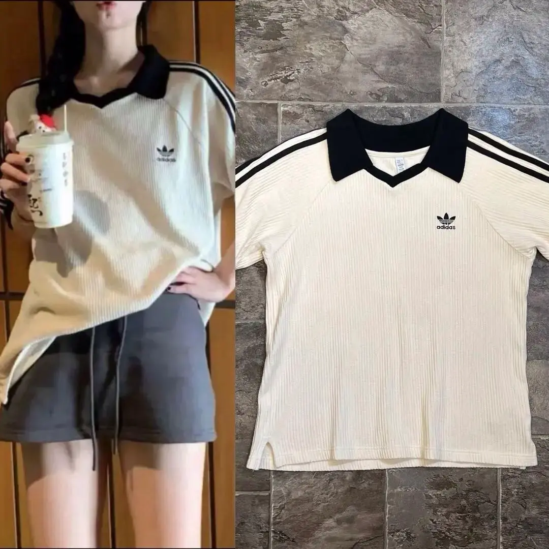 新品 ADICOLOR CLASSIC WAFFLE POLO 白 JP XS ☆大人気商品☆ ADICOLOR 新品 CLASSIC XS JP 白 POLO WAFFLE