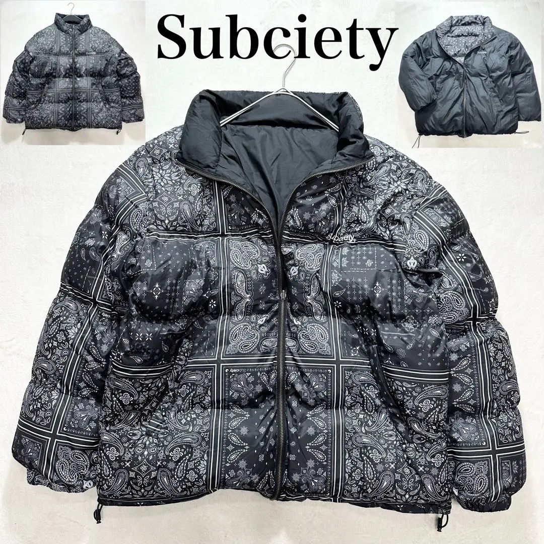 Subciety リバーシブルジャケット　サイズL PsXjf2LyXCph.jpg?width=768