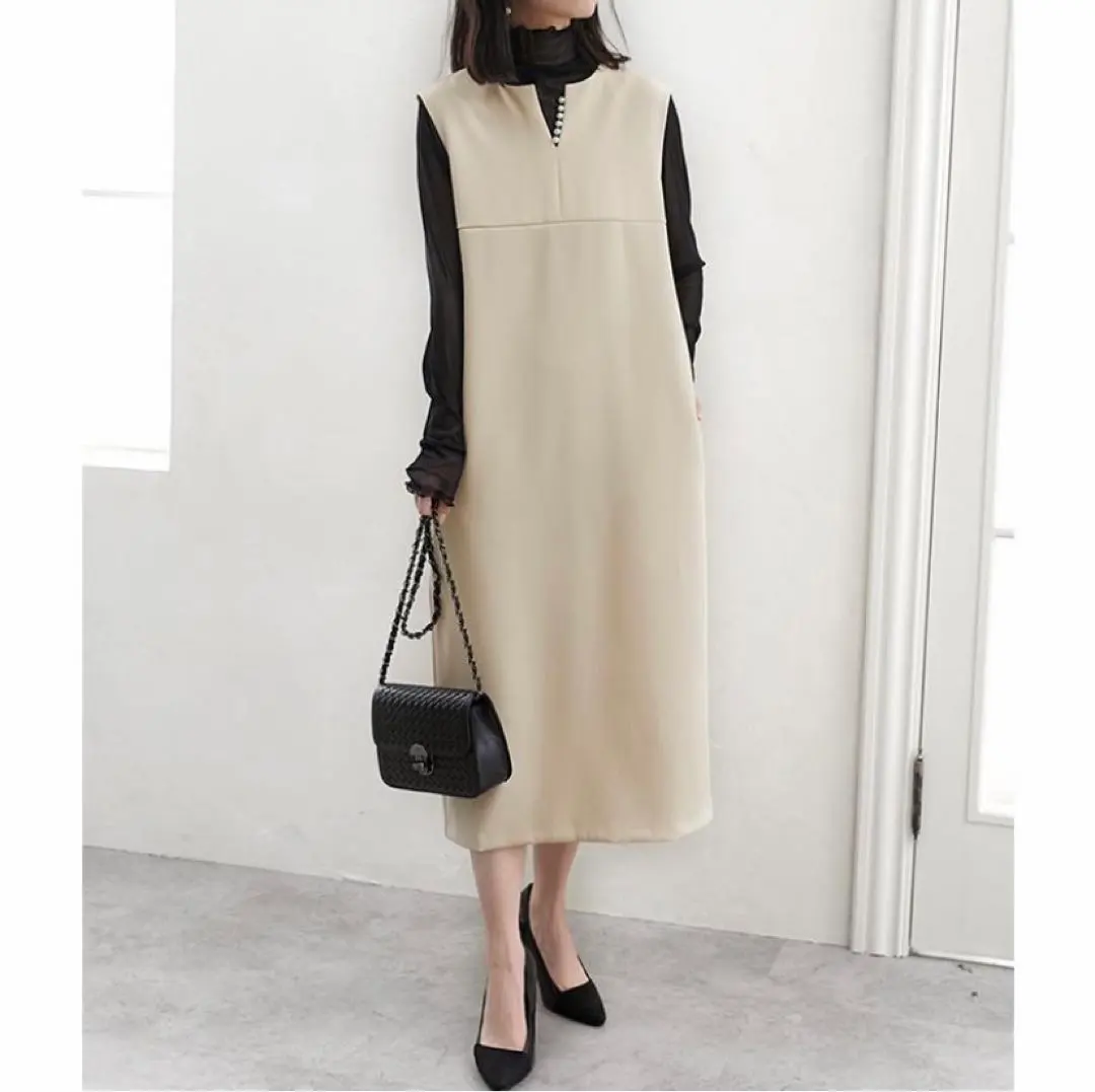 Thumbnail of ❤️ Pearl Button Dress ❤️ Brand New