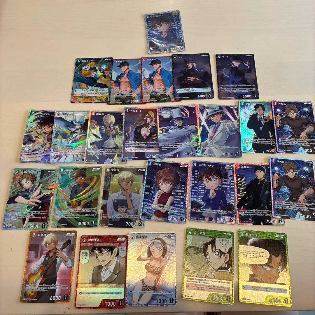 Thumbnail of On Sale!! Detective Conan Trading Cards - 26 Card Set, SR or Better Only