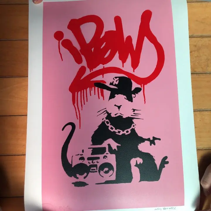 JAMIE REID ジェイミーリード シルクスクリーン kaws アンカバ JAMIE REID ジェイミーリード シルクスクリーン kaws アンカバ