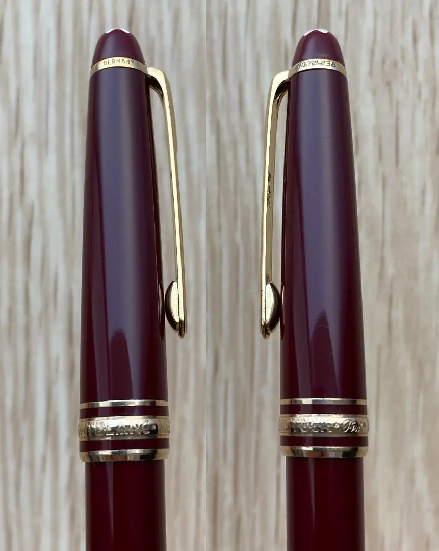 ボルドー美品⭐️モンブラン164 ボールペン⭐️マイ