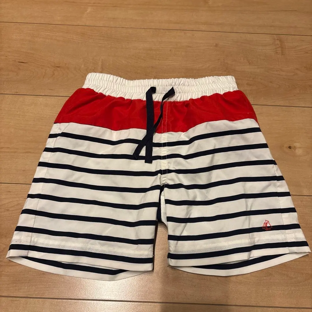 Petit Bateau 泳衣 6歲/116cm 紅白色條紋 的縮圖
