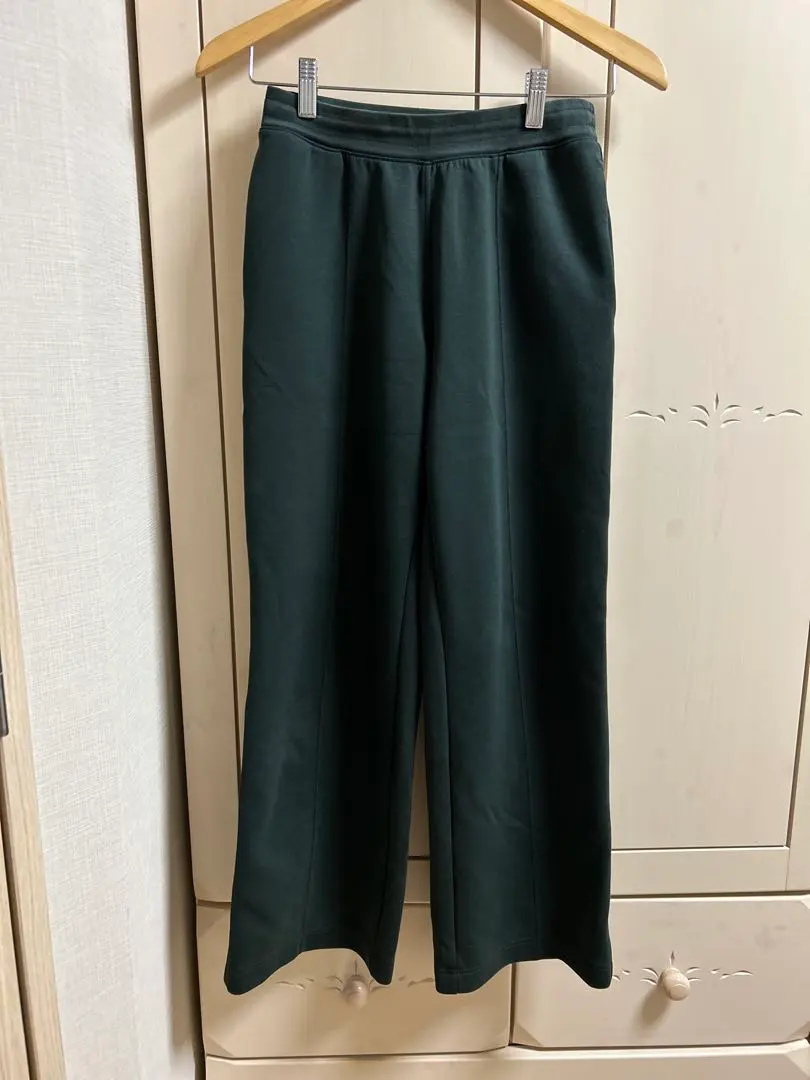 Thumbnail of UNIQLO Dry-Ex Sweat Track Pants, Dark Green, S, Regular Length
