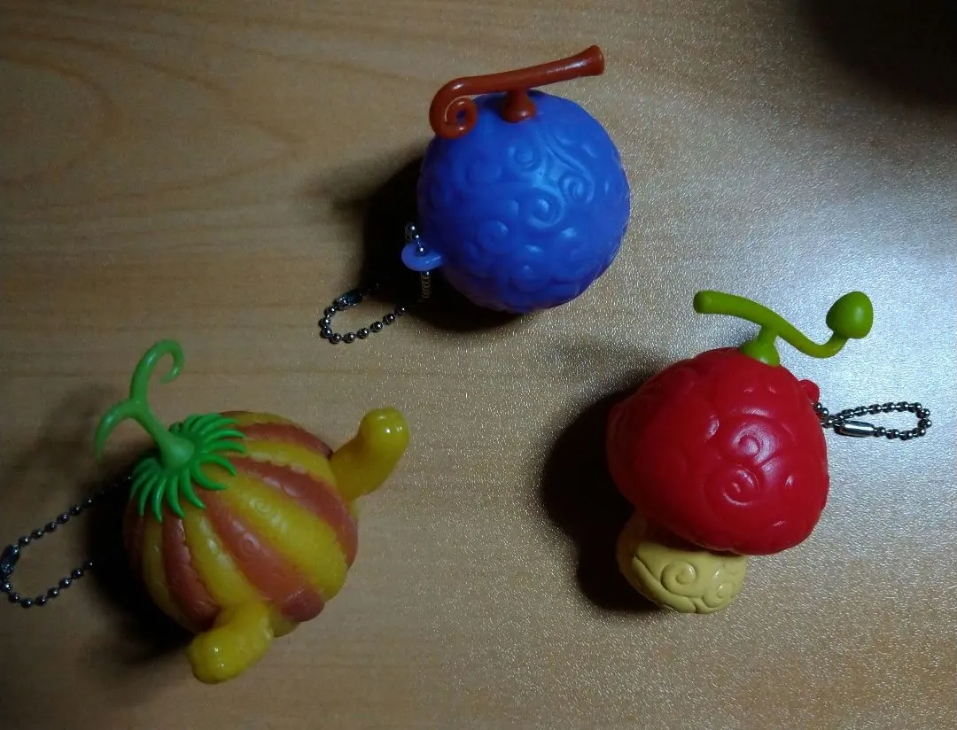 Thumbnail of One Piece: Light-Up Devil Fruit Keychains - 3 Types