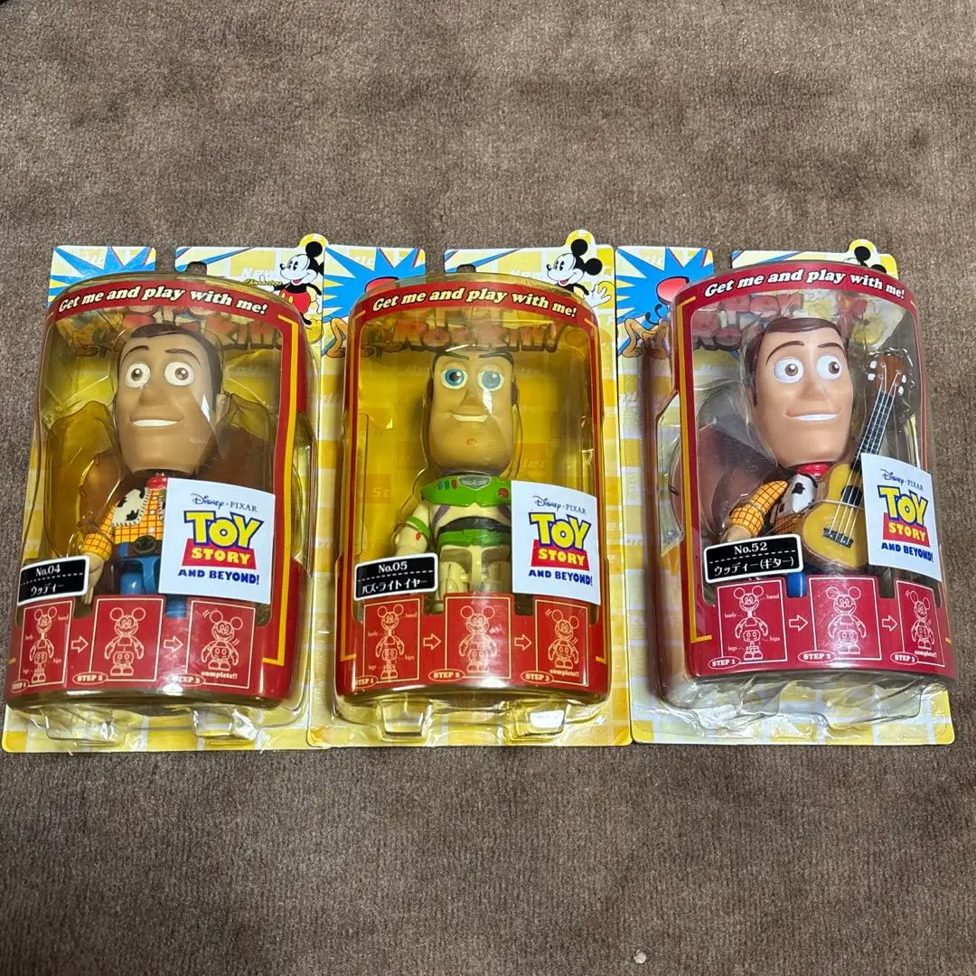 スーパーロッキン２ トイ・ストーリー フィギュアセット レア 新品未開封 コンプ Disney ディズニー Super Rockin スーパーロッキン バズ