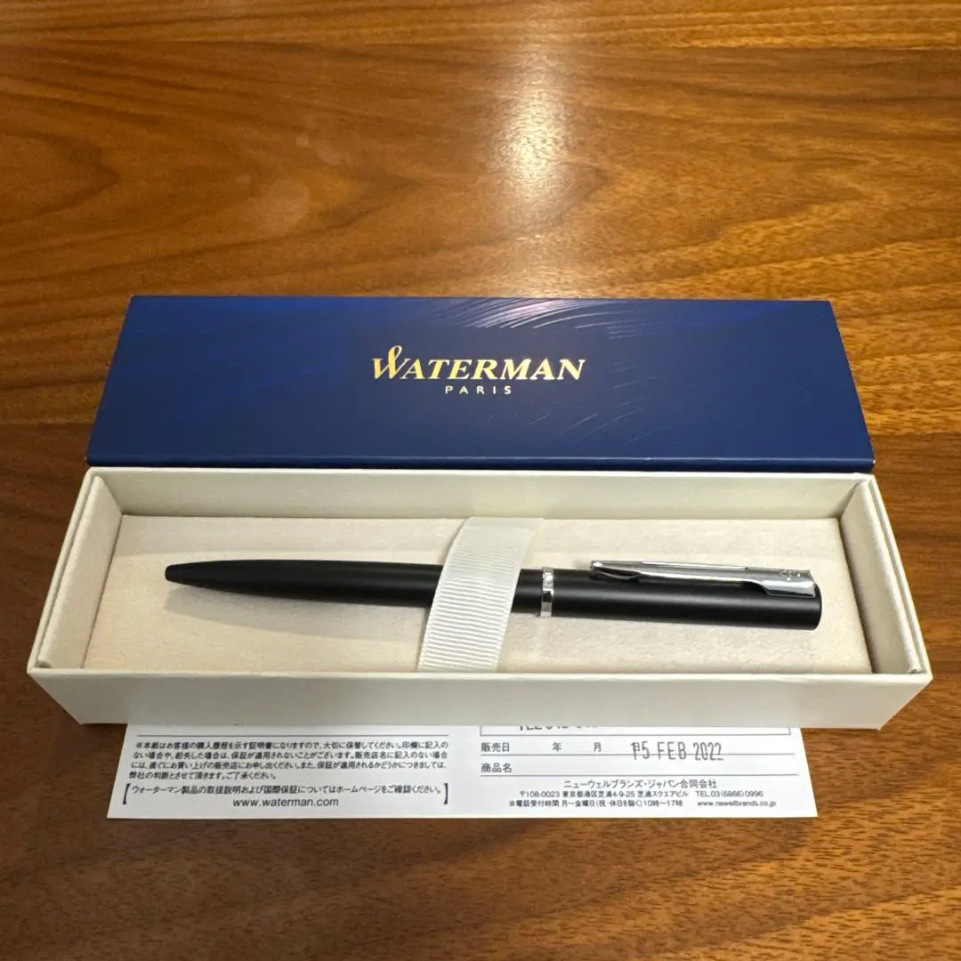 Thumbnail of 【New, Unused】WATERMAN Black Ballpoint Pen