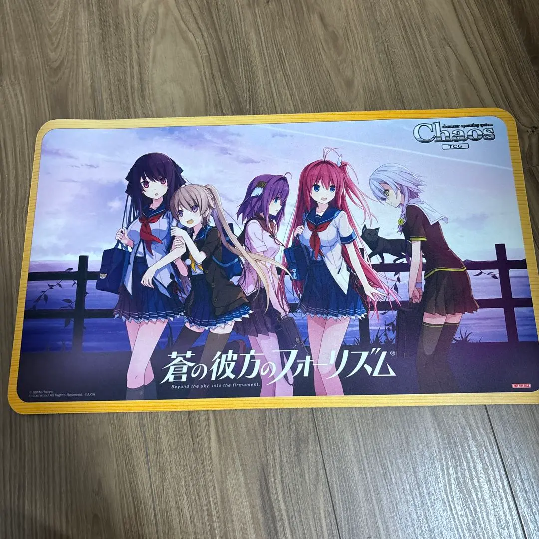 Chaos TCG 店舗限定 蒼の彼方のフォーリズム プレイマット 有坂 真白 2025年最新】蒼の彼方のフォーリズム プレイマットの人気