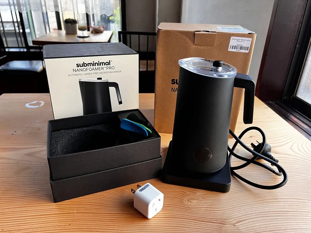 subminimal NANOFOAMER PRO ブラック　新品 NanoFoamer PRO