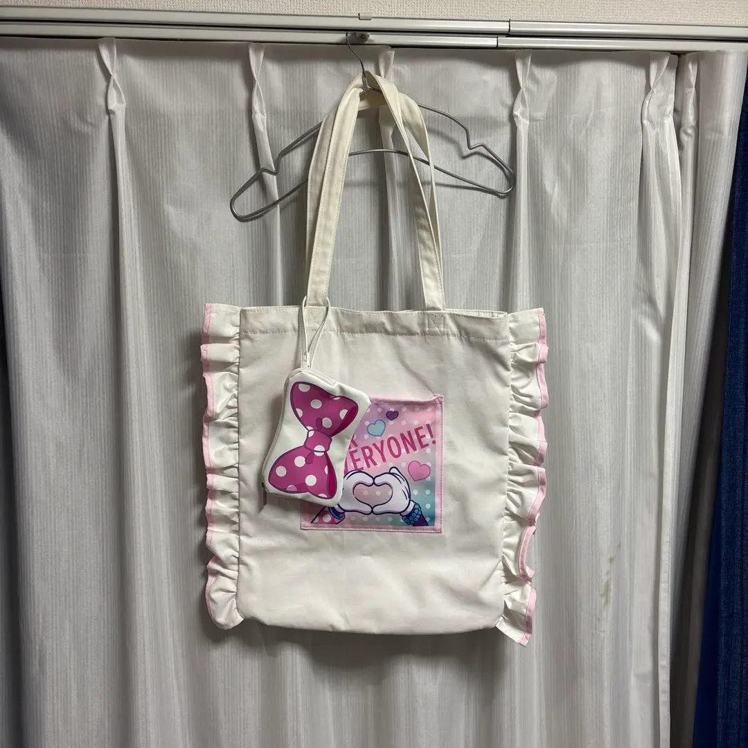 ミニー ファンダーランド トートバッグ リボンポーチオン
