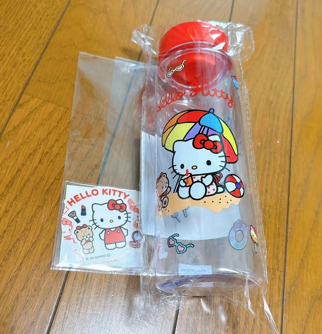 Thumbnail of Shiseido x Hello Kitty Collaboration: Bottle & Stickers