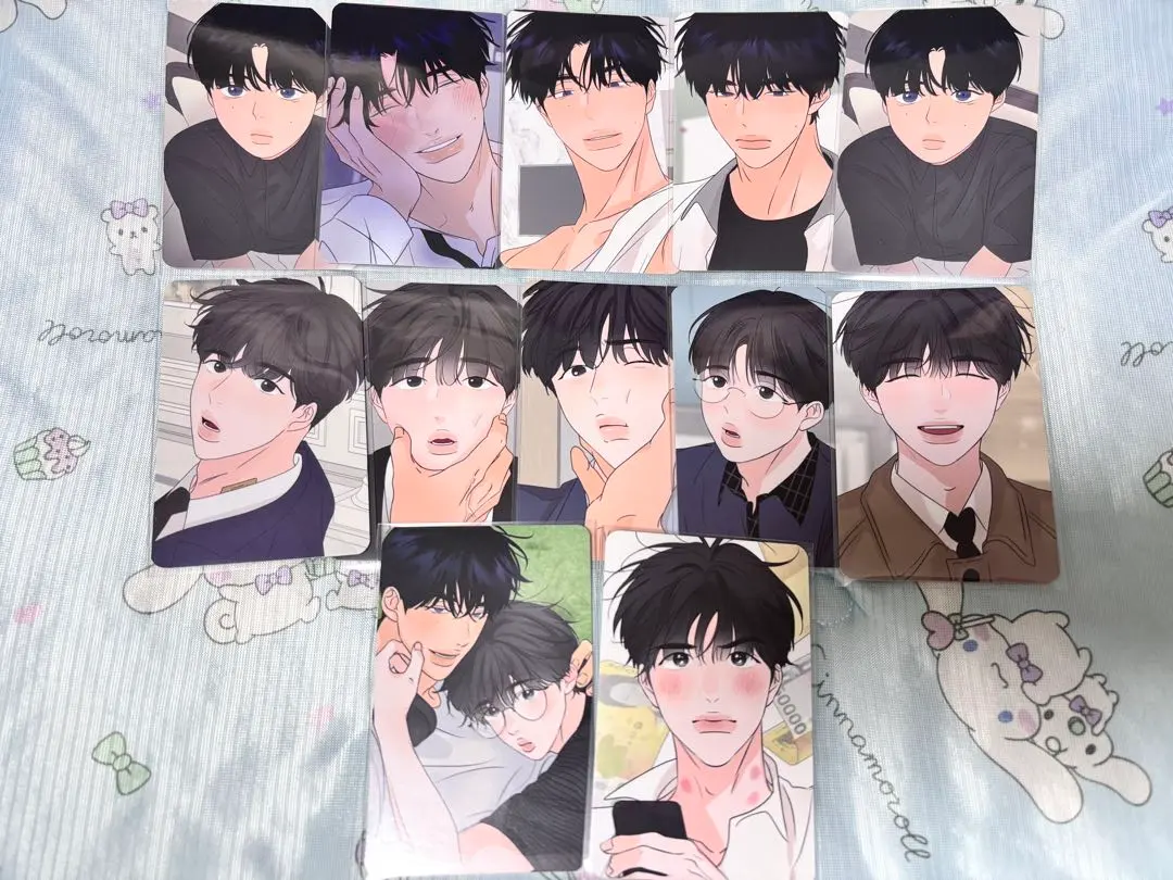 Thumbnail of South Korean BL LEZHIN Scent of Danger Trading Card Photo Card 12-Piece Set