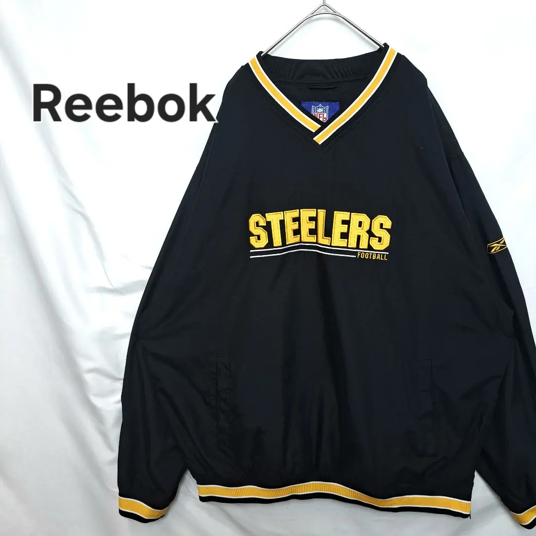 Thumbnail of Excellent Condition】Reebok American Football STEELERS Nylon Pullover