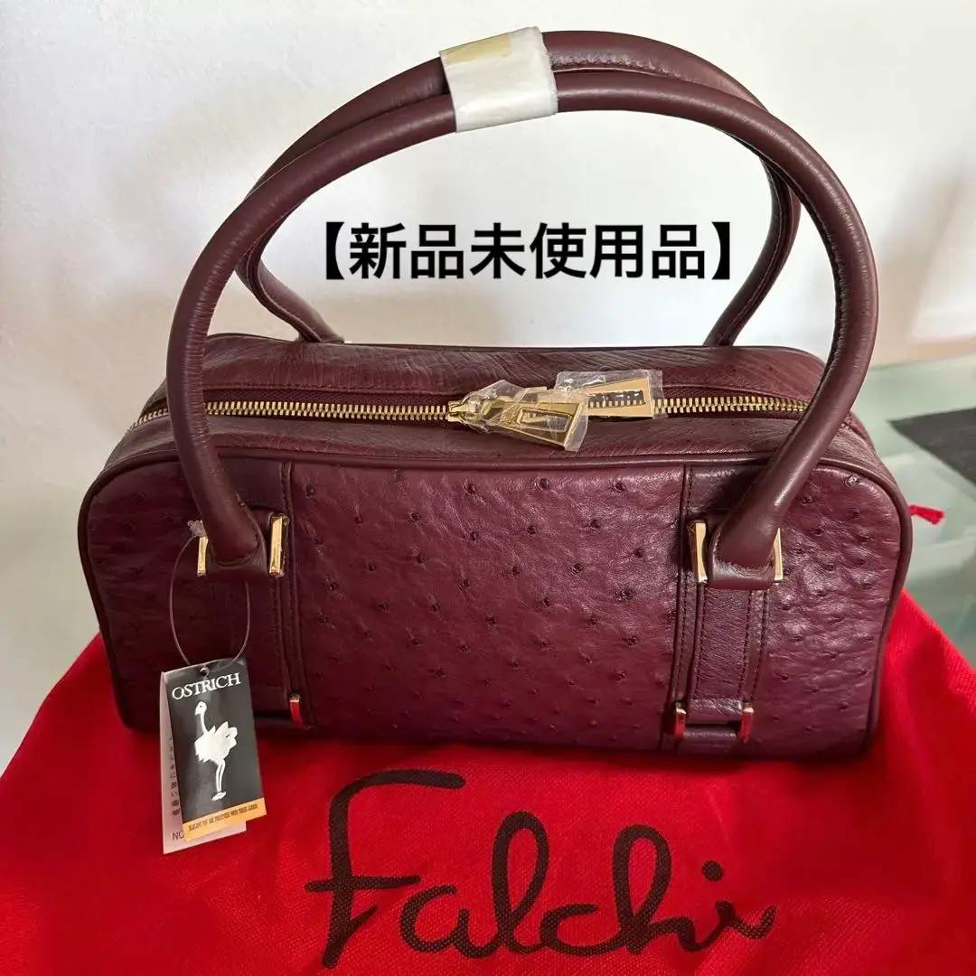 Falchi Newyork ファルチニューヨーク オーストリッチバッグ 2025年最新】ファルチニューヨーク オーストリッチの人気