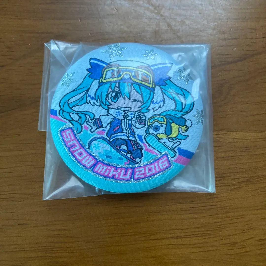 初音ミク 缶バッジ SNOW MIKU 雪ミク 2016 缶バッジ Anique Shop JAPAN