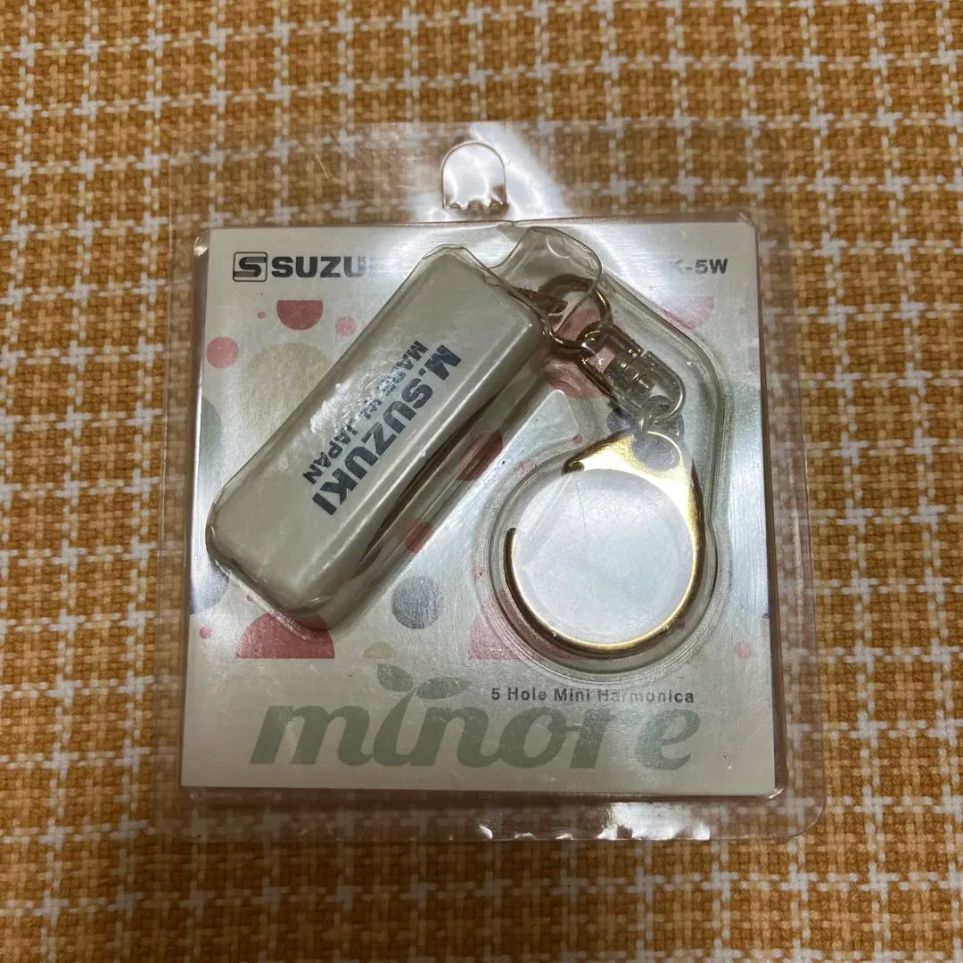 SUZUKI 5孔10音迷你口琴 Minore MHK-5W 白色 的縮圖
