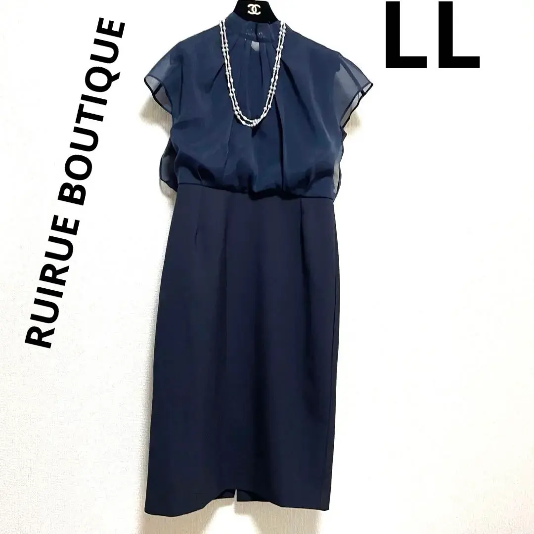 Thumbnail of [Excellent Condition] Ruirue Boutique Dress, L size (equivalent to LL)