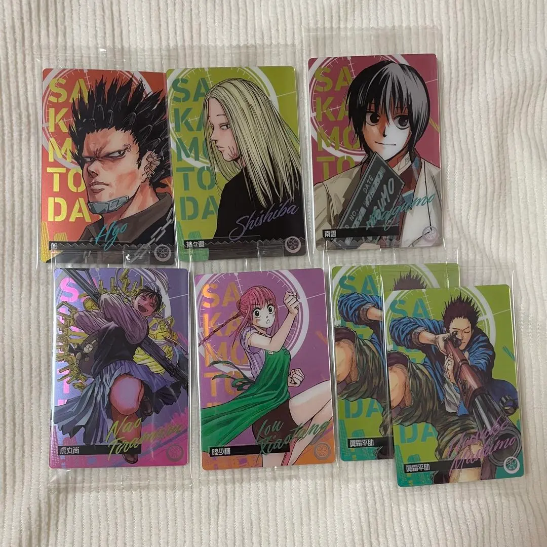 Thumbnail of Sakamoto Days Cards - Set of 7