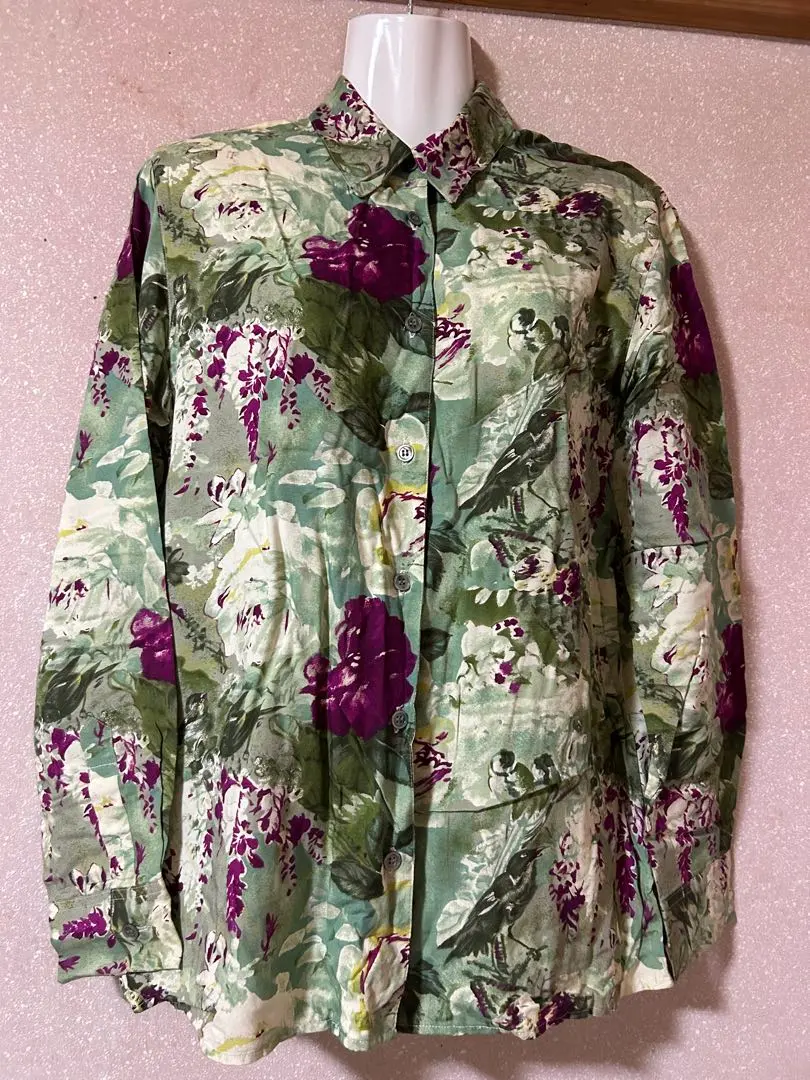 Thumbnail of JUNIOR GALLANTIER Floral Shirt Size 40
